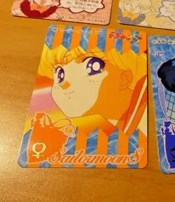 SAILORMOON S JAPANESE CARDDASS CARD REG CARTE 244 MADE IN JAPAN 1994 ** - Image 1