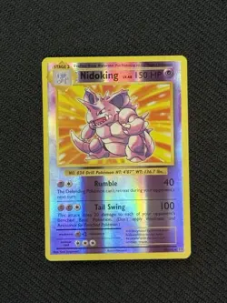Nidoking 45/108 Evolutions Reverse Holo XY Pokemon Tcg Card Mint 2016 - Image 1