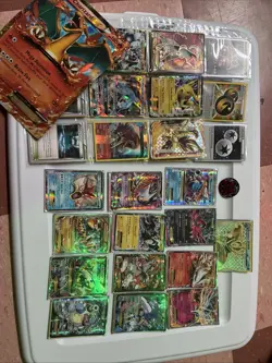 Rare Pokemon Card Lot: X, EX, X &Y, Black & White, Mega Ex, Halo, Full Arts, etc - Image 1
