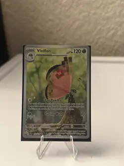 Vivillon 193/191 Illustration Rare Surging Sparks Near Mint Pokemon Card - Image 1
