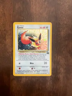 Eevee #11/53 WoTC Promo Pokemon Card - Image 1