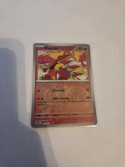 Magmar 151 Reverse Holo Pokemon TCG Scarlet & Violet 151 Common Card 126/165 - Image 1