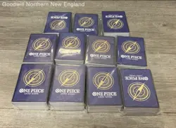 3LB Lot of Various One Piece Cards TCG CCG Mixed Lot English Cards Re-Sealed - Image 1