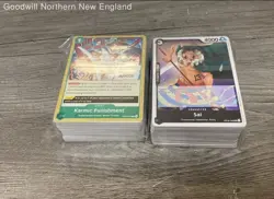 3LB Lot of Various One Piece Cards TCG CCG Mixed Lot English Cards Re-Sealed - Image 2