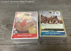 3LB Lot of Various One Piece Cards TCG CCG Mixed Lot English Cards Re-Sealed - Image 3