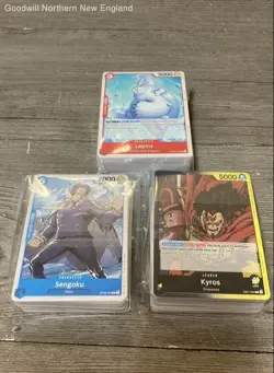 3LB Lot of Various One Piece Cards TCG CCG Mixed Lot English Cards Re-Sealed - Image 5