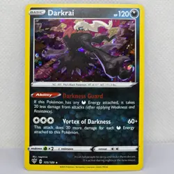 Darkrai 105/189 Darkness Ablaze Cosmos Holo Rare Pokemon Card TCG English NM - Image 1