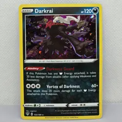 Darkrai 105/189 Darkness Ablaze Cosmos Holo Rare Pokemon Card TCG English NM - Image 1