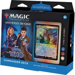 Magic The Gathering: Universes Beyond Dr. Who Commander Deck [Various] New! - Image 4