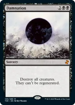 1x Damnation NM-Mint, English Time Spiral Remastered MTG Magic - Image 1