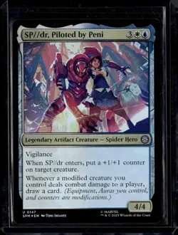 SP//dr, Piloted by Peni - 147 - SPM - Foil - NM - MTG Magic the Gathering - Image 1