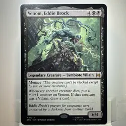 Venom, Eddie Brock - Marvel's Spider-Man: Eternal-Legal MTG SDCC 2025 - Image 1