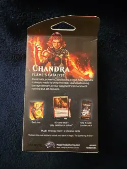M21 Chandra, Flame's Catalyst Planeswalker Deck SEALED MTG Core Set 2021 - Image 2