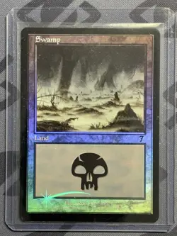 FOIL Land Lot - 7th Edition -Near Mint/LP - MTG Magic The Gathering Swamp/Plains - Image 3