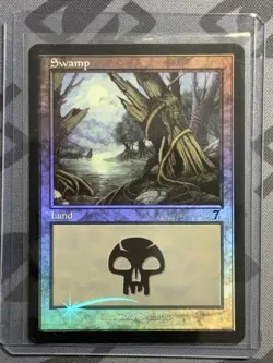 FOIL Land Lot - 7th Edition -Near Mint/LP - MTG Magic The Gathering Swamp/Plains - Image 5