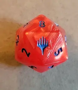 MTG - Marvel Spider-man - Oversized D20 spindown life counter dice - Image 2