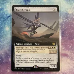 Steel Seraph (REGULAR) x1 - MTG The Brothers' War BRO #311 - Image 1