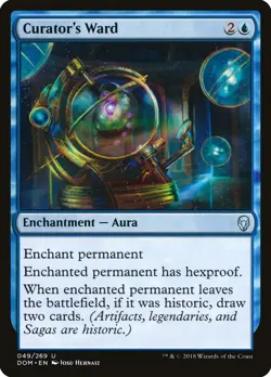 4x Curator's Ward - NM - Dominaria - SPARROW MAGIC - Image 1