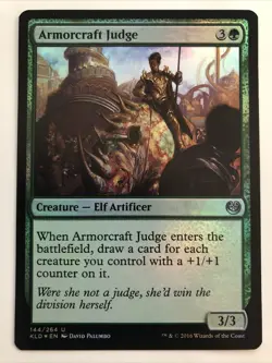 MTG Kaladesh Armorcraft Judge Foil 144/264 NM - Image 1