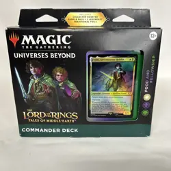 Magic the Gathering Lord of the Rings Commander Deck Food And Fellowship - Image 1