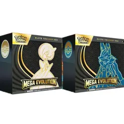 Pokemon Mega Evolution Elite Trainer Boxes Lucario And Gardevoir ETBs. Set Of 2 - Image 1