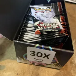 Pokemon TCG: S&V White Flare Lot Of 30 Booster Packs Factory Sealed New english - Image 2