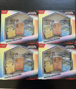 Pokemon Prismatic Evolutions Poster Collection (Sealed Lot - 4) - Image 1