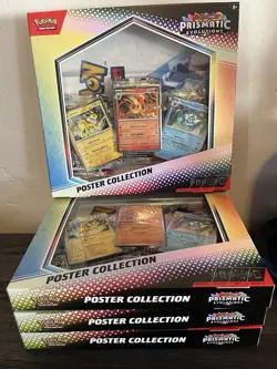 Pokemon Prismatic Evolutions Poster Collection (Sealed Lot - 4) - Image 2