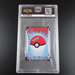 PSA 9 Ivysaur 10 of Clubs Graded Pokemon Mini Bicycle Card - Image 3