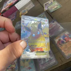 Flareon EX RC28/RC32 - Full Art Ultra Rare, English Pokemon Radiant Collection - Image 1