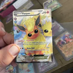 Flareon EX RC28/RC32 - Full Art Ultra Rare, English Pokemon Radiant Collection - Image 2