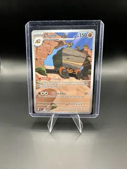 Pokemon TCG Scarlet And Violet Black Bolt Crustle 130/086 IR - Image 1