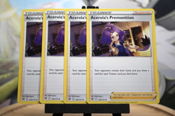Acerola's Premonition 129/172 x4 Brilliant Stars Pokemon TCG Near Mint Fast Ship - Image 2