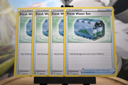 Fresh Water Set 139/172 x4 Brilliant Stars Pokemon TCG Playset NM/M Non Holo - Image 2