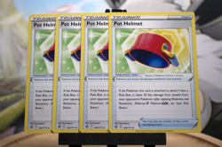 Pot Helmet 146/172 x4 Brilliant Stars Pokemon TCG Non Holo NM Mint Fast Ship - Image 2