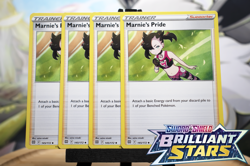 Marnie's Pride 145/172 x4 Brilliant Stars Pokemon TCG Playset NM Mint Non Holo - Image 1