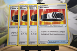 Choice Belt 135/172 x4 Brilliant Stars Pokemon TCG NM Mint Playset Fast Shipping - Image 2