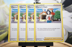 Cheren's Care 134/172 x4 Brilliant Stars Pokemon TCG Playset NM Mint Fast Ship - Image 2