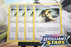 Cynthia's Ambition 138/172 x4 Brilliant Stars Pokemon TCG Playset NM/M Fast Ship - Image 1