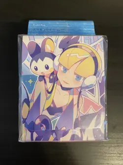 Pokemon Center Japan Elesa, Emolga, Zebstrika and Chandelure Deckbox/case - Image 1
