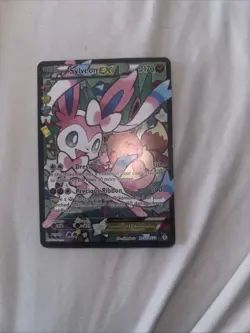 Pokemon TCG Sylveon EX Full Art RC32/RC32 Radiant Collection NM Condition - Image 1