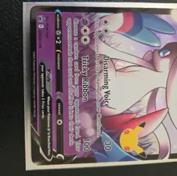Dark Sylveon V SWSH134 Celebrations Promo Pokemon 25th Pokemon TCG blackstar pro - Image 4