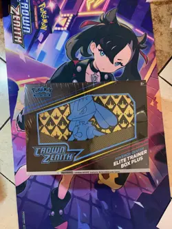 Pokemon Center Elite Trainer Box Plus ETB: Crown Zenith Sealed - Image 1