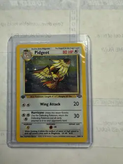 Pokemon TCG Pidgeot Jungle 8/64 Holo Unlimited Holo Rare 1st Edition - Image 1