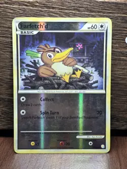 Pokemon TCG - Farfetch'd 19/123 - Reverse Holo HeartGold SoulSilver [Light Play] - Image 1