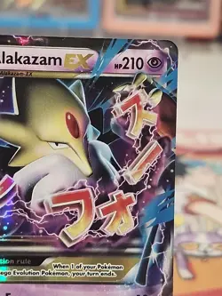 PACK FRESH M Alakazam EX 26/124 XY Fates Collide Pokemon TCG Holo - Image 3
