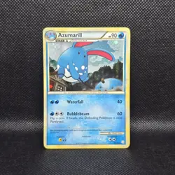 Azumarill 2/123 Pokemon Heart Gold Soul Silver Holo Lightly Played TCG - Image 1