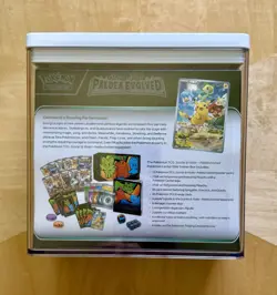 Pokemon Center Exclusive Paldea Evolved ETB Elite Trainer Box - Sealed With Case - Image 2