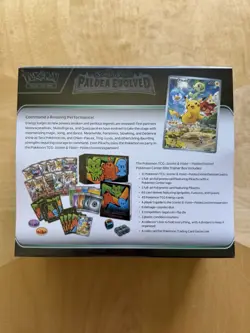 Pokemon Center Exclusive Paldea Evolved ETB Elite Trainer Box - Sealed With Case - Image 4