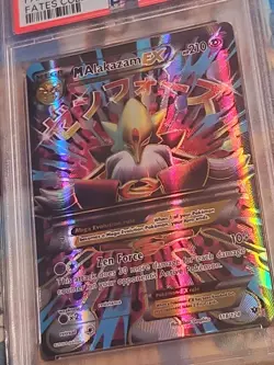 Pokemon TCG M Alakazam EX Full Art 118/124 Fates Collide - PSA 8 NM-MT - Image 2